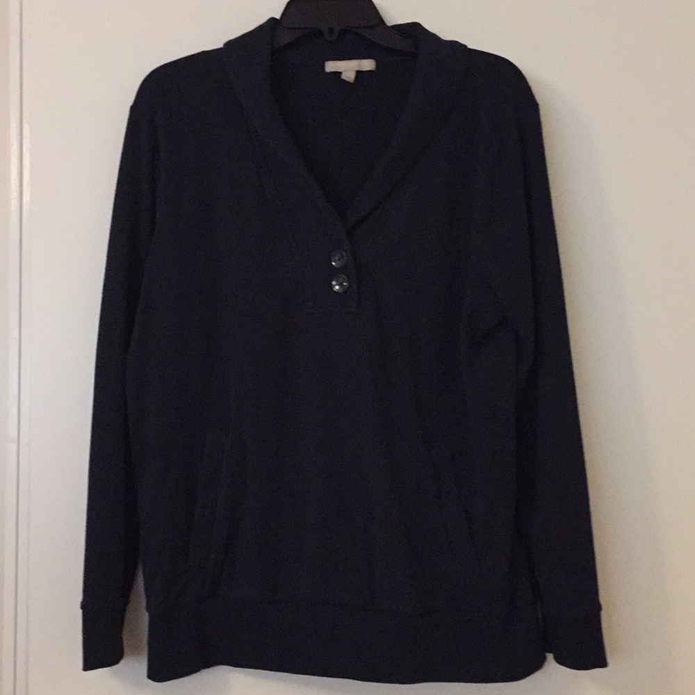 Shawl Collar sweatshirt